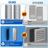 4 Pcs Shipping Container Air Vent Kits, Galvanized Steel Transportation