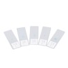 100pcs Microscope Slides Rounded Edge Plants Blank Microscope Slides for