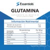 Glutamina Monohidrato 500 g | 100 porciones 100% pura Libre