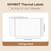 NIIMBOT Labels for B1/B21/B3S Label Maker, 50 x 70 mm