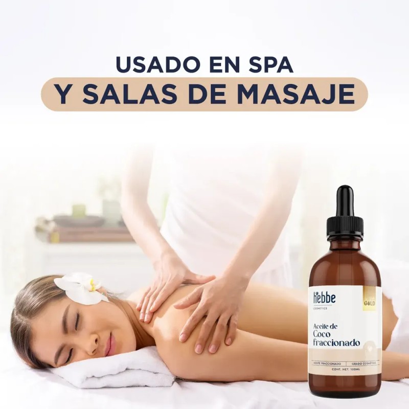Pack Hebbe Cosmetics Aceite Ricino Almendras Coco Orgánico Puro 300ml