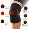 Knee Brace with Side Stabilizers for Sports Support – Adjustable