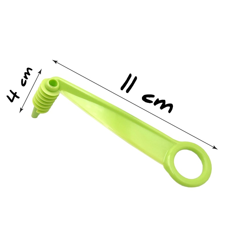 Leddy Living 4PCS Spiral Slicer, Plastic, Manual, Suitable for Creative