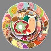 Snail Stickers 50Pcs Cartoon Cute Funny Animal Stickers for Water