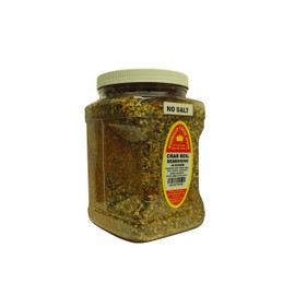 Family Size Marshalls Creek Kosher Spices (st24) Crab Boil No Salt Seasoning, 44 Ounce