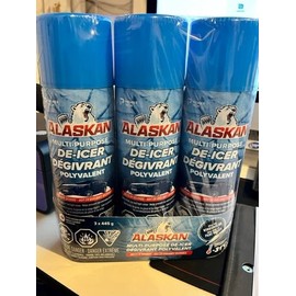 Alaskan Windshield De-Icer - 455g Spray Can (3 PACK)
