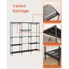 CASAMAYA Clothes Rack, Portable Closet, 81.1 Inch Extra Large Capacity