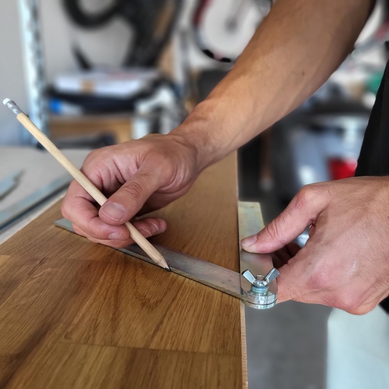 Hedue Steel Bevel, 20 cm, 1-Piece, T720