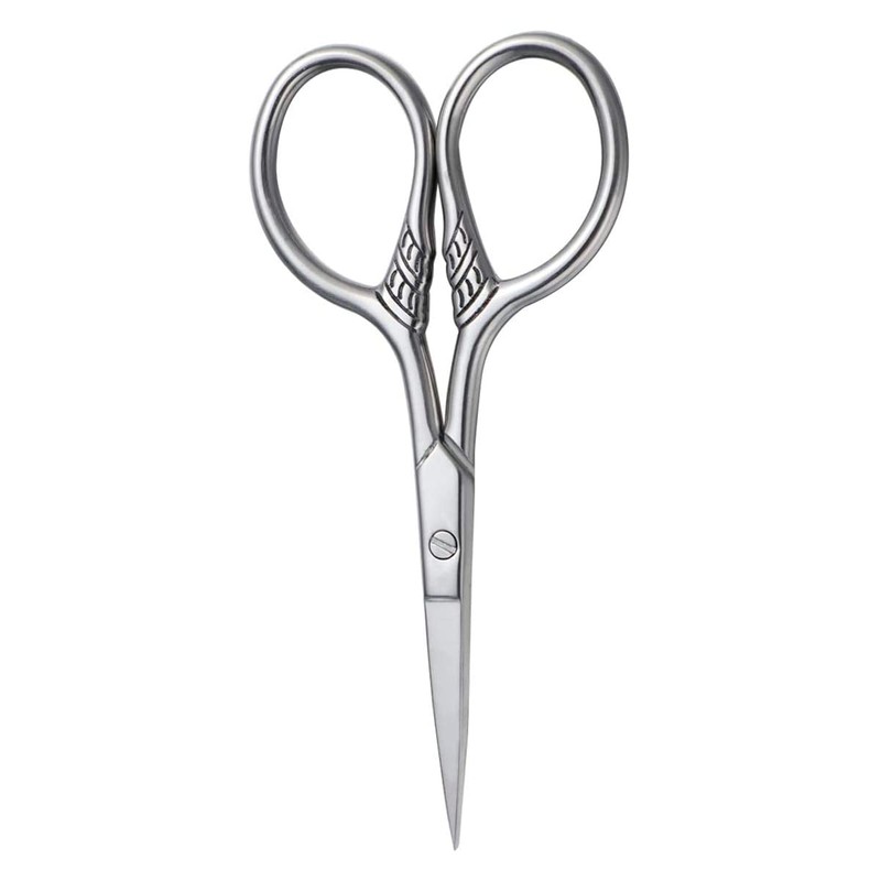 Kit 5p Cuidado De Barba Cepillo Bambú Tijera Navaja Brocha