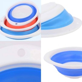 Multi-Purpose Wash Basin for Sit Bath & Everyday Use Hair Washing Basin (Medium) 3ea