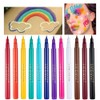 Liquid Vegan Eyeliner, Colorful Neon Eyeliner Pencil, long-lasting, waterproof, smudge