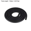 sourcing map Foam Rubber Seal Weather Strip 6mm Diameter 1