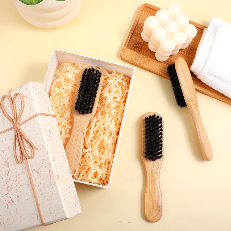 30 Pack Boar Bristle Hair Brush Bulk, Bulk Soft Bristles
