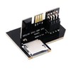 AreMe Adaptador de Tarjeta Micro SD para Gamecube Serial Port