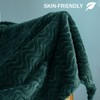 Exclusivo Mezcla Large Flannel Fleece Throw Blanket, 127x178 CM Sofa