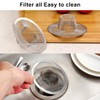Bangbobi Stainless Steel Sink Filter, Pack of 6 Sink Strainers