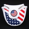 Mallet Head Cover Putter Cover with Magnetic Closure Golf Headcover