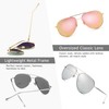 SUNGAIT Oversized Sunglasses for Women Lightweight Fashion Sunglasses - Polarised