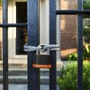 WULALACK 4 Digit Heavy Duty Combination Lock, Weatherproof Combo Padlock