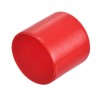 sourcing map 20pcs Rubber End Caps 38mm ID Vinyl Round