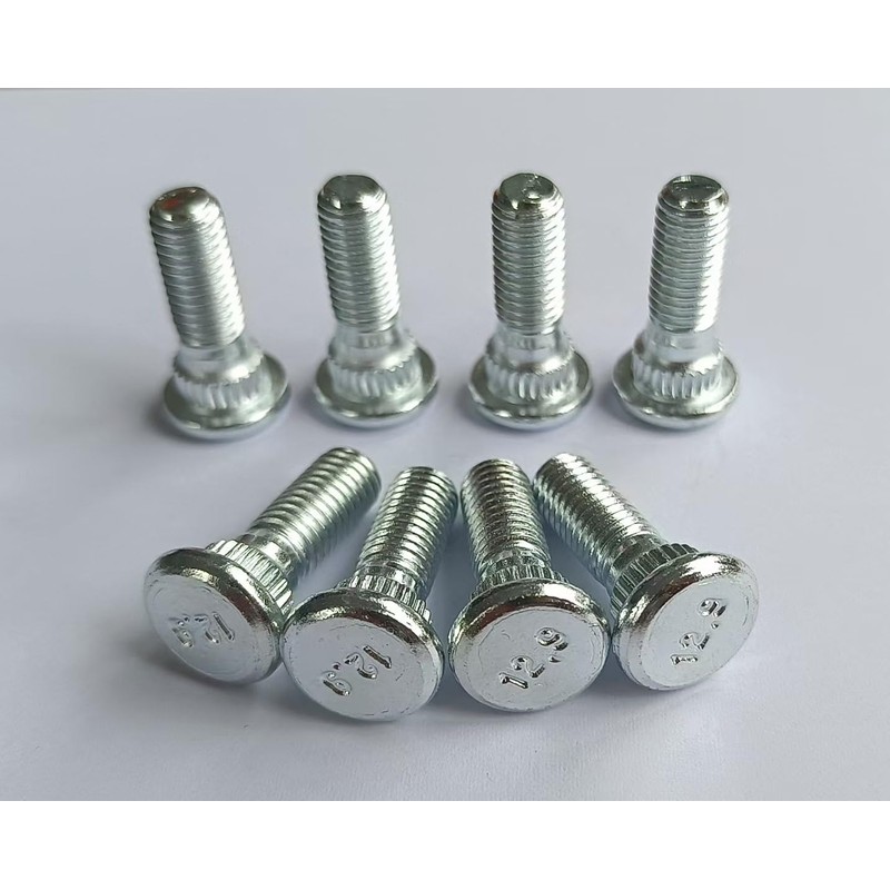 8PCS Front Rear Wheel Hub Studs Serration Bolt 85-3035 Replacement