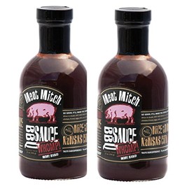 Meat Mitch WHOMP! BBQ Sauce, 21.0 Ounce (Pack of 2) - Kansas City Style Competition Barbecue