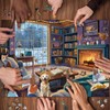 Cozy Living Room Puzzles 1000 Pieces, Winter Scene Cabin Jigsaw