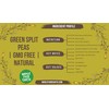 Wholefood Earth Green Split Peas 500 g | GMO Free