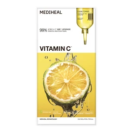 MEDIHEAL Vitamin C Essential Mask, Clear Toning, 4p