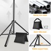 EMART Photo Backdrop Stand kit, 10 x 10 ft Back