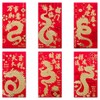 Hying 36 PCS Chinese Red Envelopes Chinese HongBao Card Envelopes