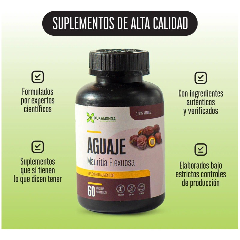 1 Aguaje + 1 Aguaje + Fenogreco
