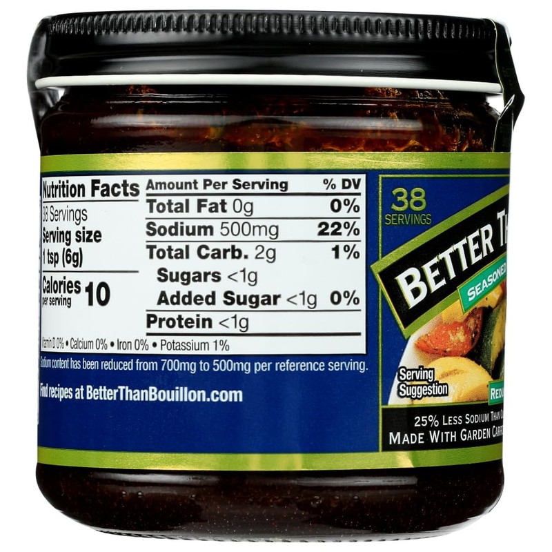 Better Than Bouillon Reduce Sodium Roasted Beef Base, 8 OZ