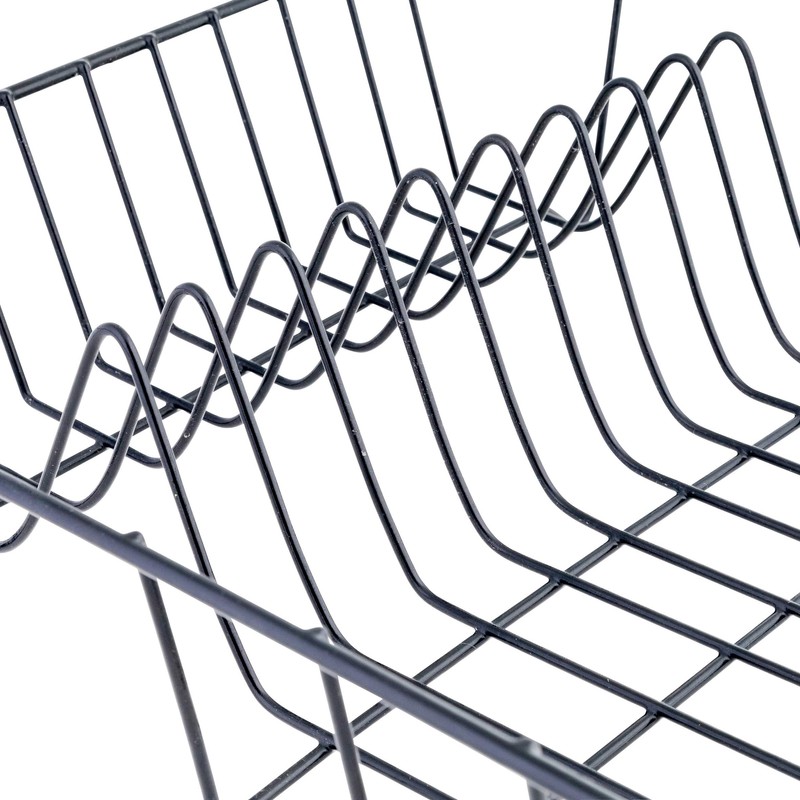 Testrut Abtropfkorb braun Draht 34x34x11 cm 250011