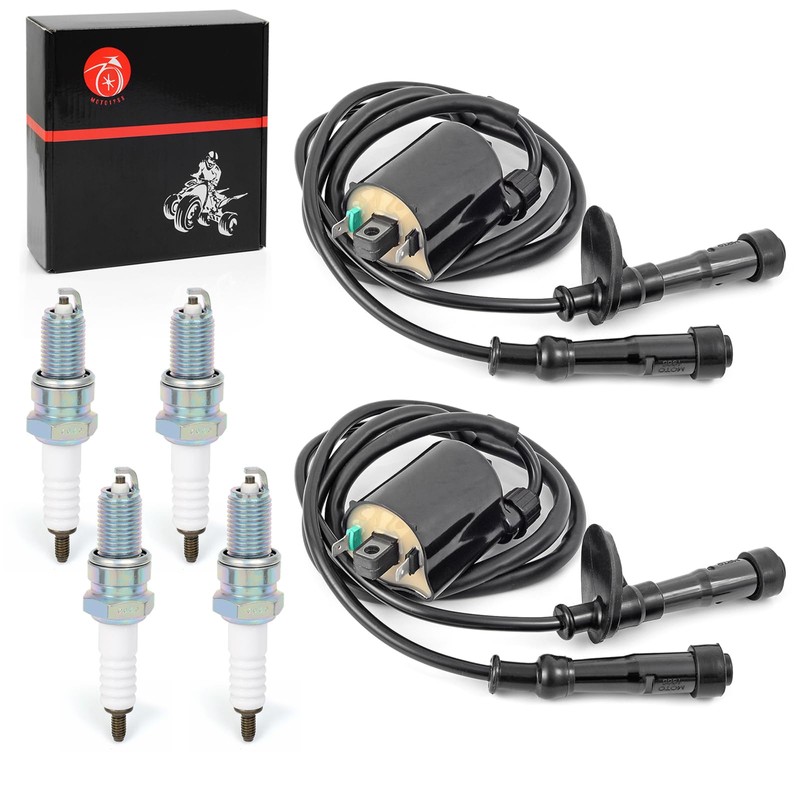Ignition Coil Pack & Spark Plug Cap For Honda Shadow