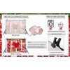 LYCGS 8x6ft Valentine's Day Backdrop Red Love Heart Valentine's Day