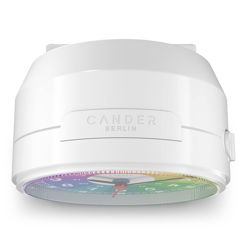 Cander Berlin MNU 1009 R Children's Alarm Clock Silent Colourful