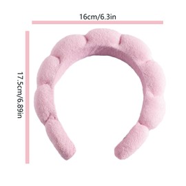 Comsuit Spa Headband for Washing Face ，with Wristband Sponge Makeup Skincare Headband，1peice Storage hook for Storing，Terry Cloth Headband Combo Pack-Makeup Removal, Hair Accessories，Washing Face