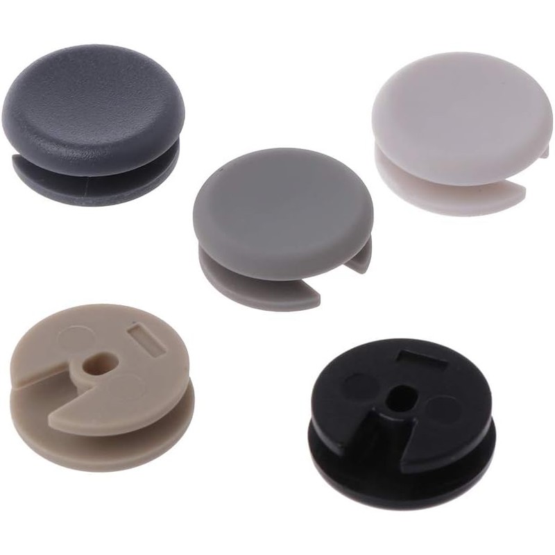 5Pcs Analog Joystick Thumbstick Grip Control Button Replacement Repair Part
