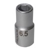 PROXXON 23715 Socket Spanner Insert/Socket 6.5 mm Drive 6.3 mm