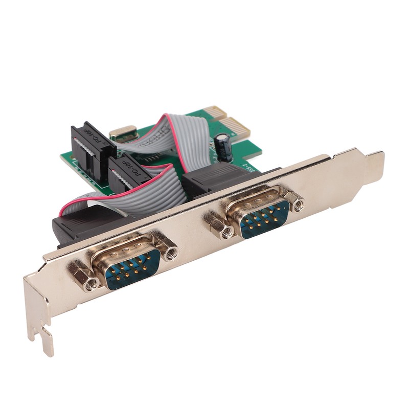Pcie Expansion Card PCIE Serial Card Computer Desktop COM Port
