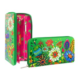 Pylones, Purse - Travel Spring - Coated Fabric - 19 x 11 cm, Green, 19 x 11 cm, Classic, Green, Classic