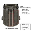 ICEFANG GN1 Tactical Dog Harness for Small Sized Dogs,2X Metal