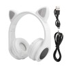 LED Noise Reduction Headset Cat Ear Shape Bluetooth 5.0 Headset