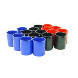 ATP-SIL-043 Straight Silicone Hose Connector 3" ID - Turbo Black Single