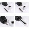 4Pcs SDS Plus Socket Adapter Set, 1/4" Hex Socket Adaptor