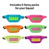 Bachelorette 80s Fanny Pack Set | 7 Pack | 1