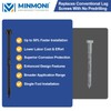 8 inch Hex Exterior Structural Wood Lag Screws (50 Pack),