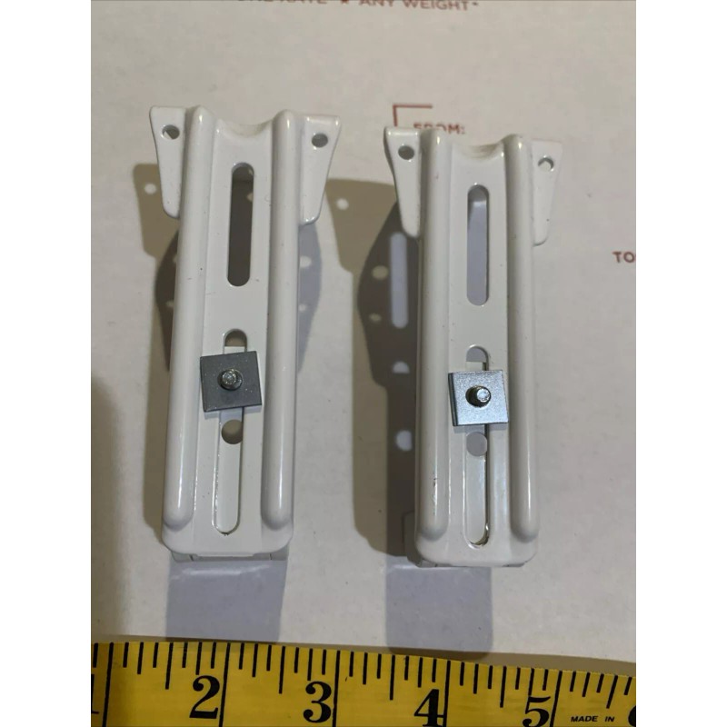 Kirsch Curtain Drapery Rod Center Support Bracket Pair Of (2pcs)