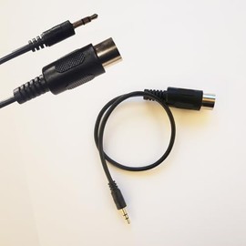 MIDI Cable 3.5mm TRS/MIDI, KORG Volca Series, AIRA Compact Series, MOOG STUDIO Compatible (60cm)